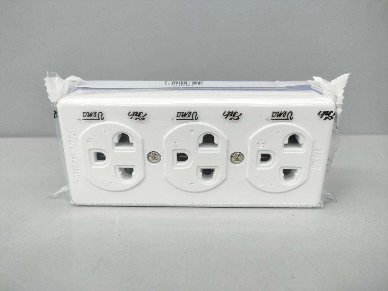 ปลั๊กลอย 3 ที่ วีน่า GR1633 มีกราวน์