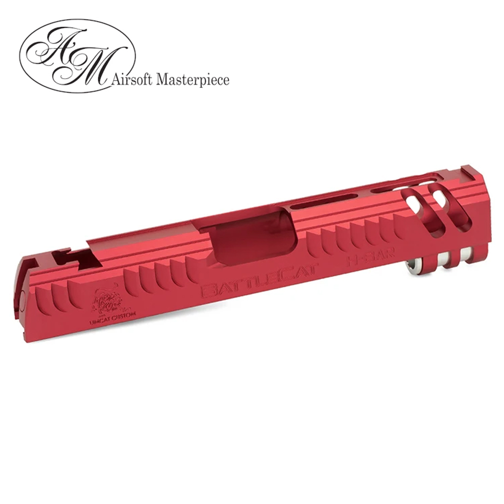 Airsoft Masterpiece Limcat Battlecat 4.3 Standard Slide for Hi-CAPA (Red)