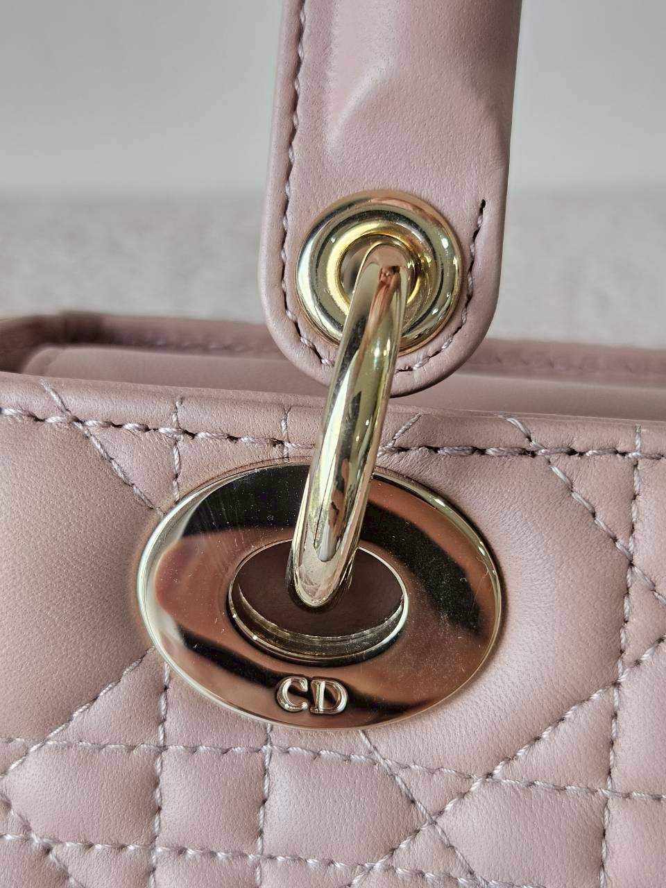 Lady Dior Small Beige