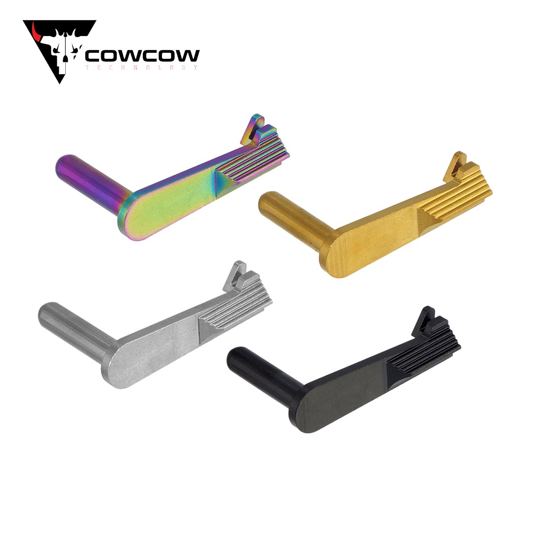 COWCOW Match Grade Stainless Steel Slide Stop for Marui Hi-CAPA