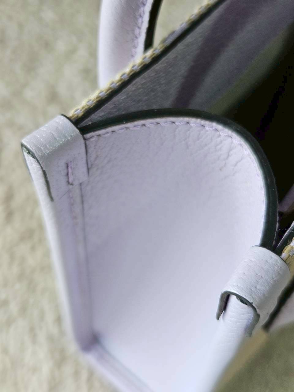 Gucci Jumbo GG Canvas Vertical Mini Tote