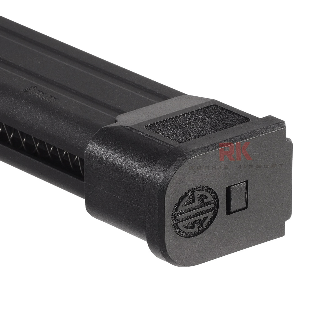 SIG AIR 25rds Magazine for P320 M17 GBB (Green Gas) - Black