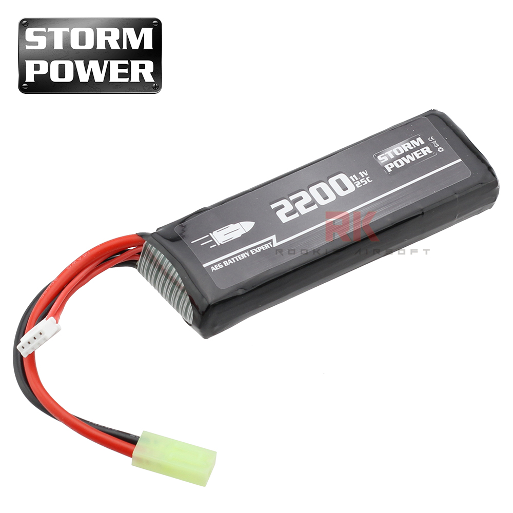 Storm Power 11.1V 2200mAh 25C (Mini Tamiya)