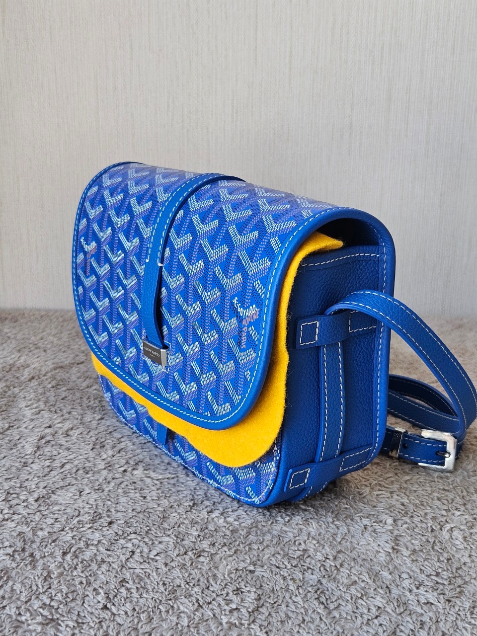 Goyard Belvedere PM sky blue