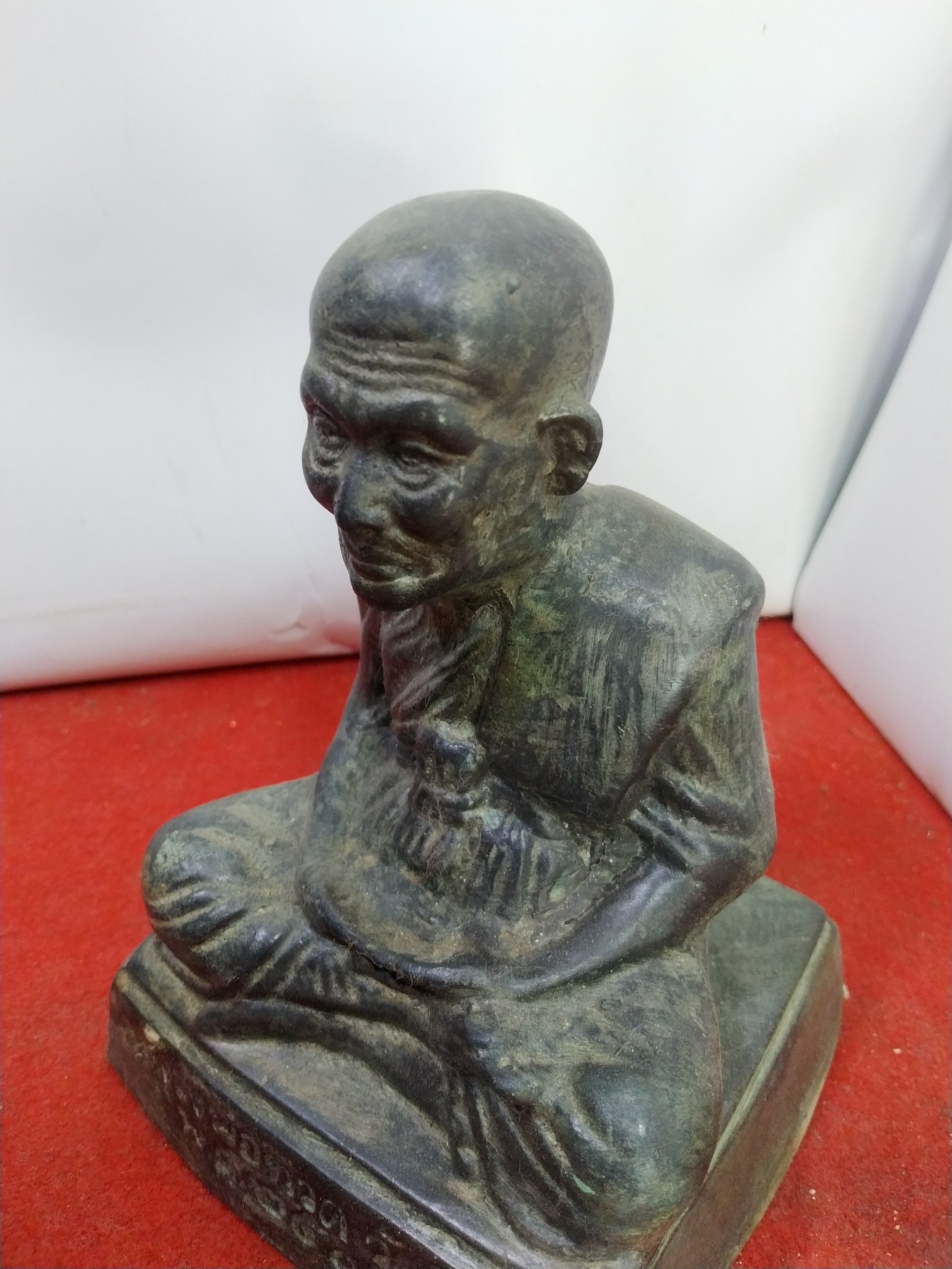 พระบูชา รูปหล่อ หลวงปู่ทวด วัดช้างให้ พ.ศ ๒๕๐๕ หน้าตัก 4 นิ้ว