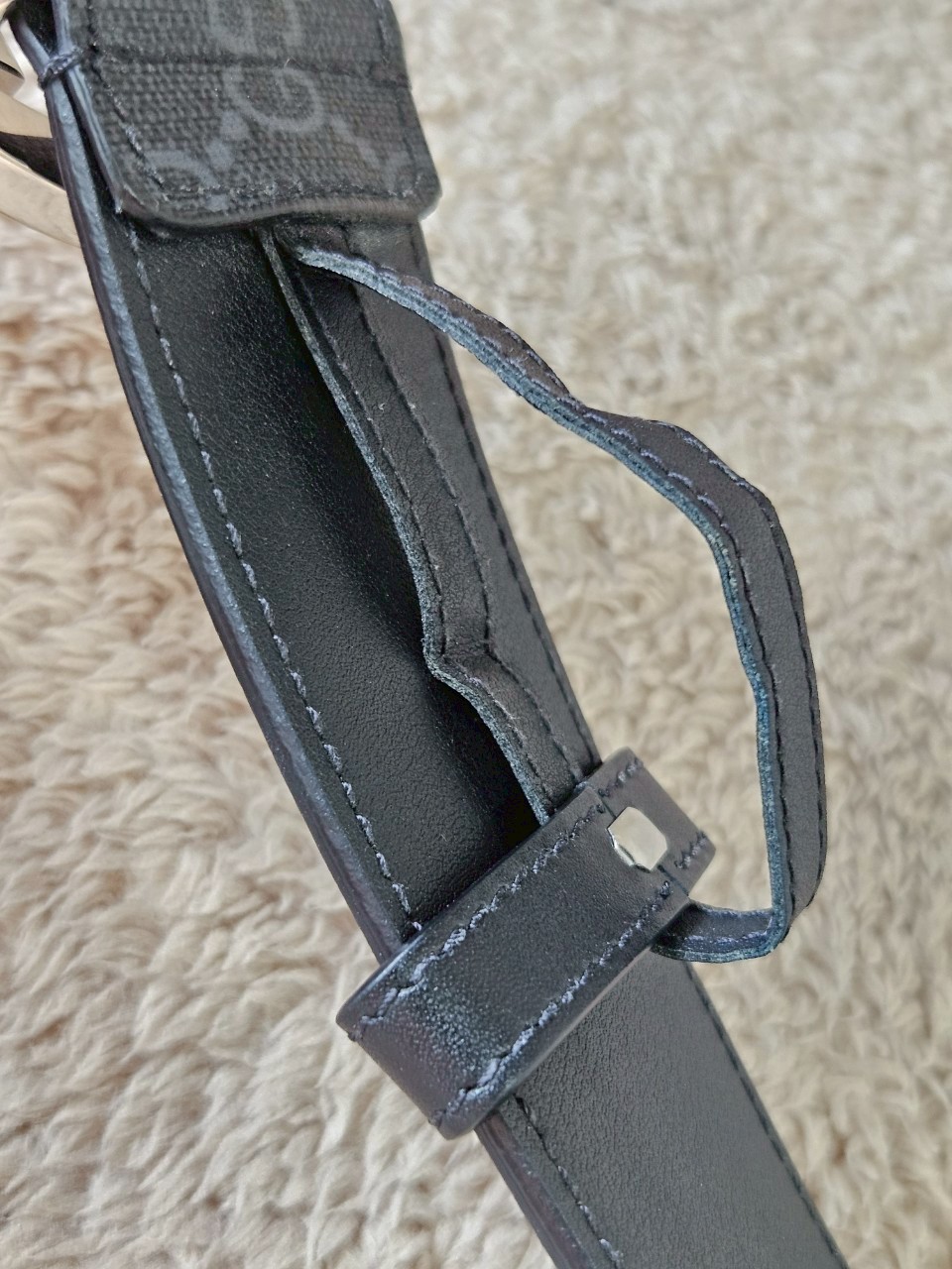 Gucci GG Supreme Belt with G Buckle