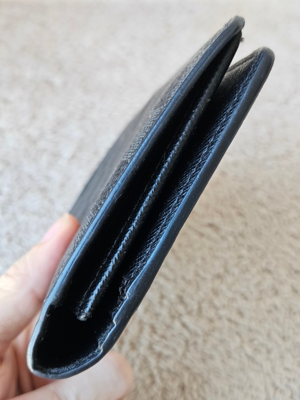 LV N62665 Brazza Damier Graphite Wallet