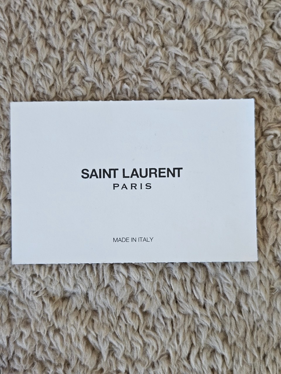 YSL WOC 7.5 สีดำอะไหล่เงิน