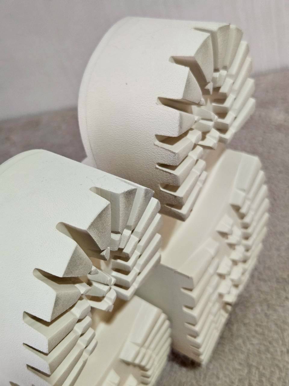 Gucci Platform Perforated G Sandal White