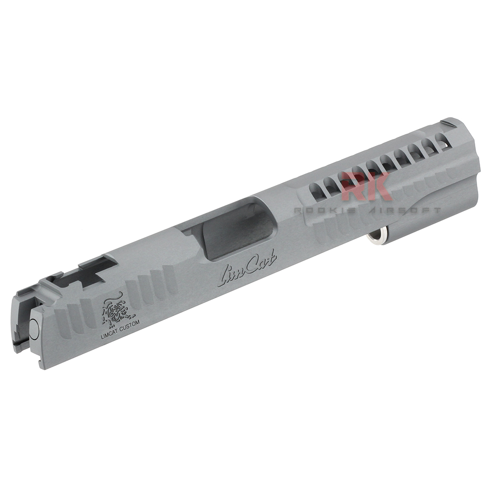 Bomber Wildcat Aluminum Standard Slide for Marui Hi-CAPA 5.1 / 1911 - Grey