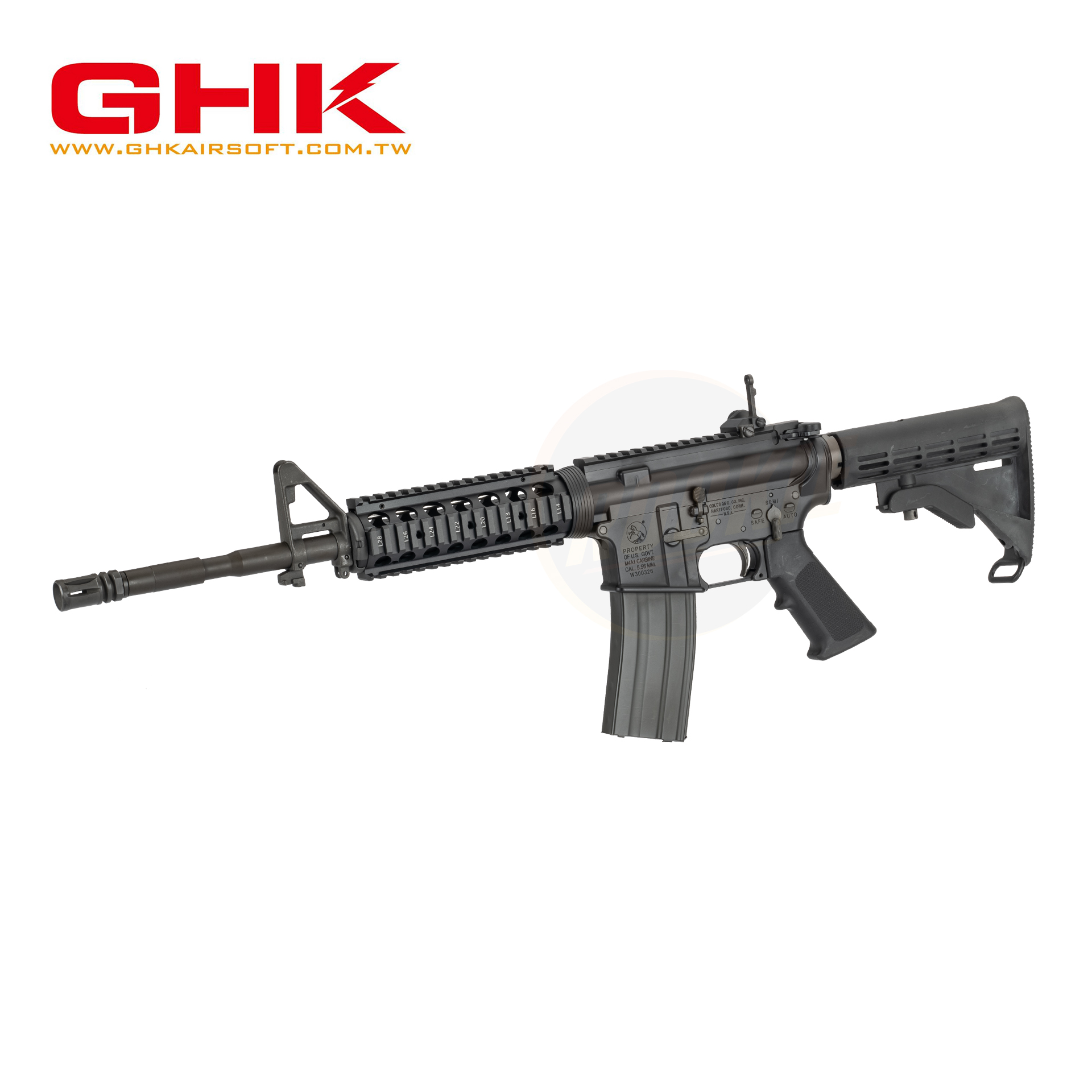 GHK COLT M4 RAS 14.5" GBB V2