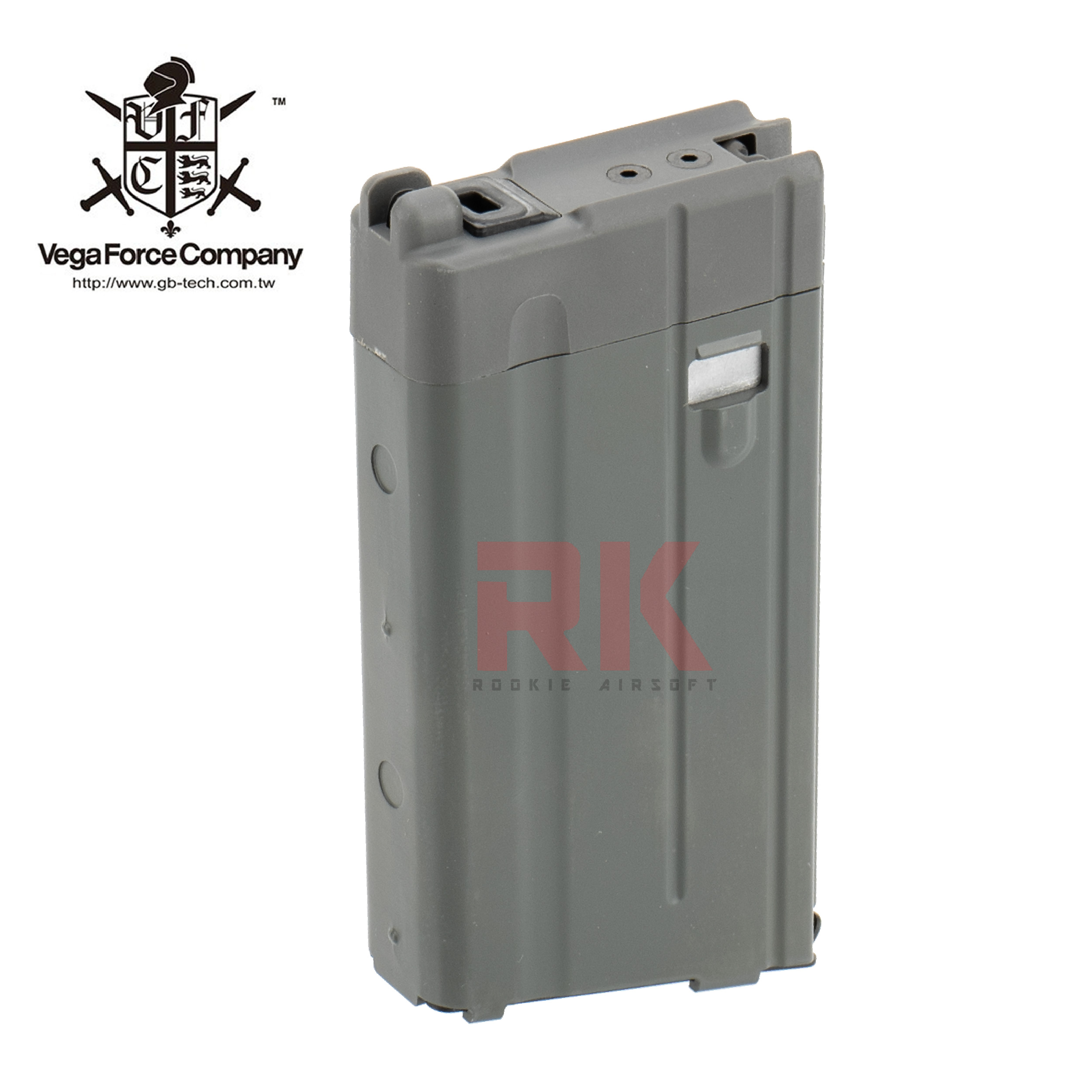 VFC 20rds Gas Magazine (STANAG GI) for M4 / HK416 GBB Series - Grey