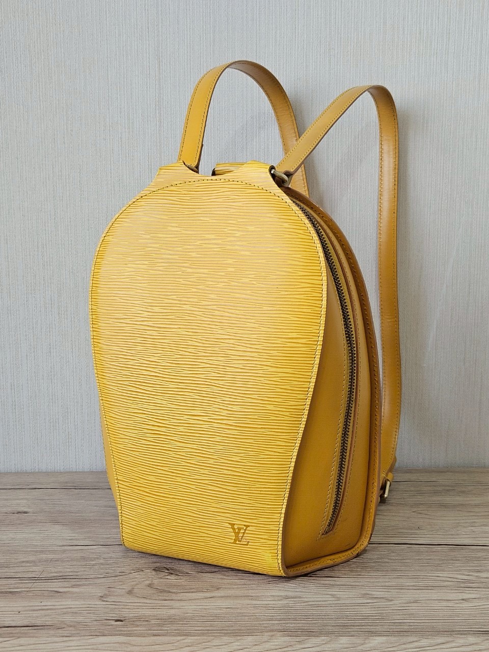 LV Yellow Epi Mabillon Backpack