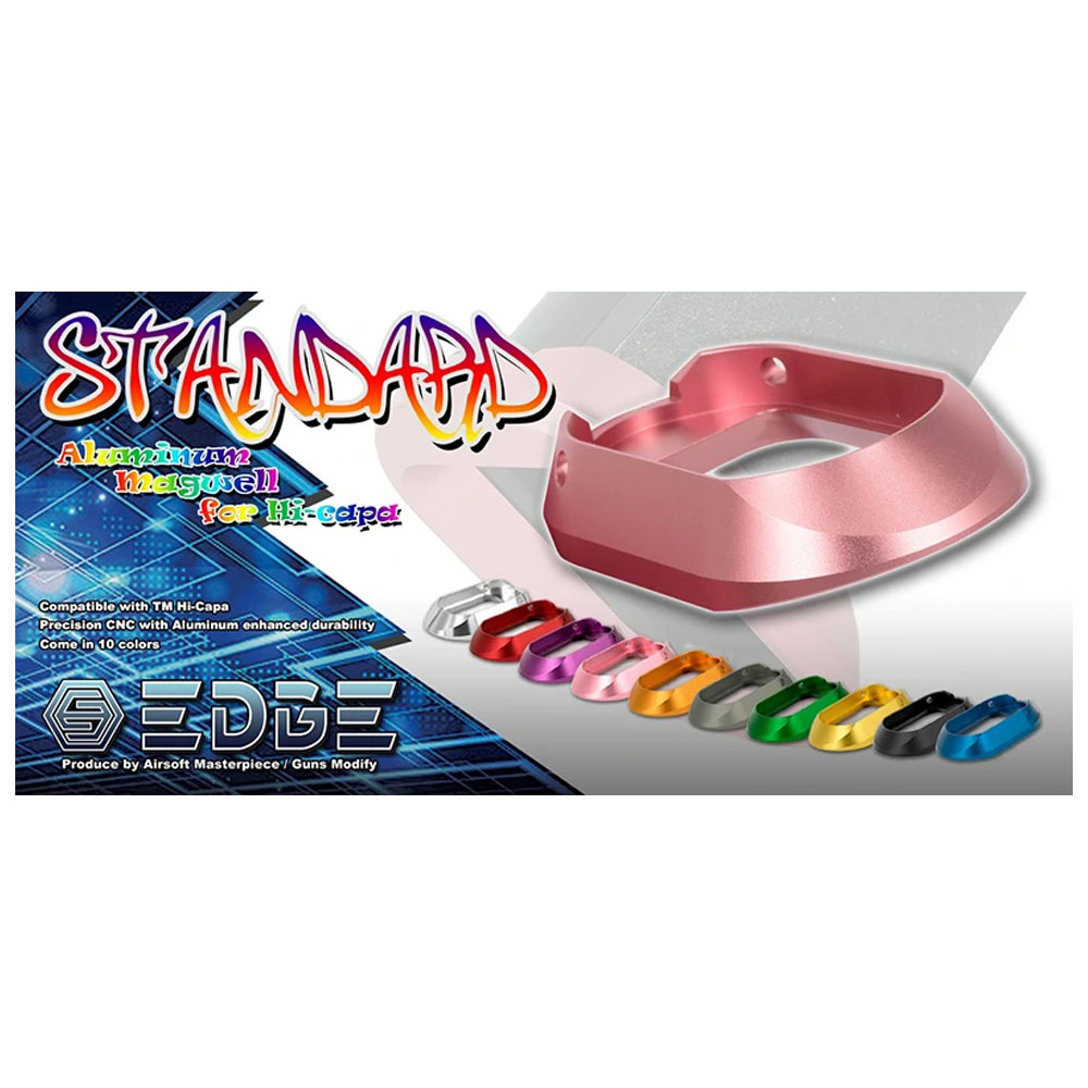 EDGE Standard Aluminum Magwell for Hi-CAPA (Silver)