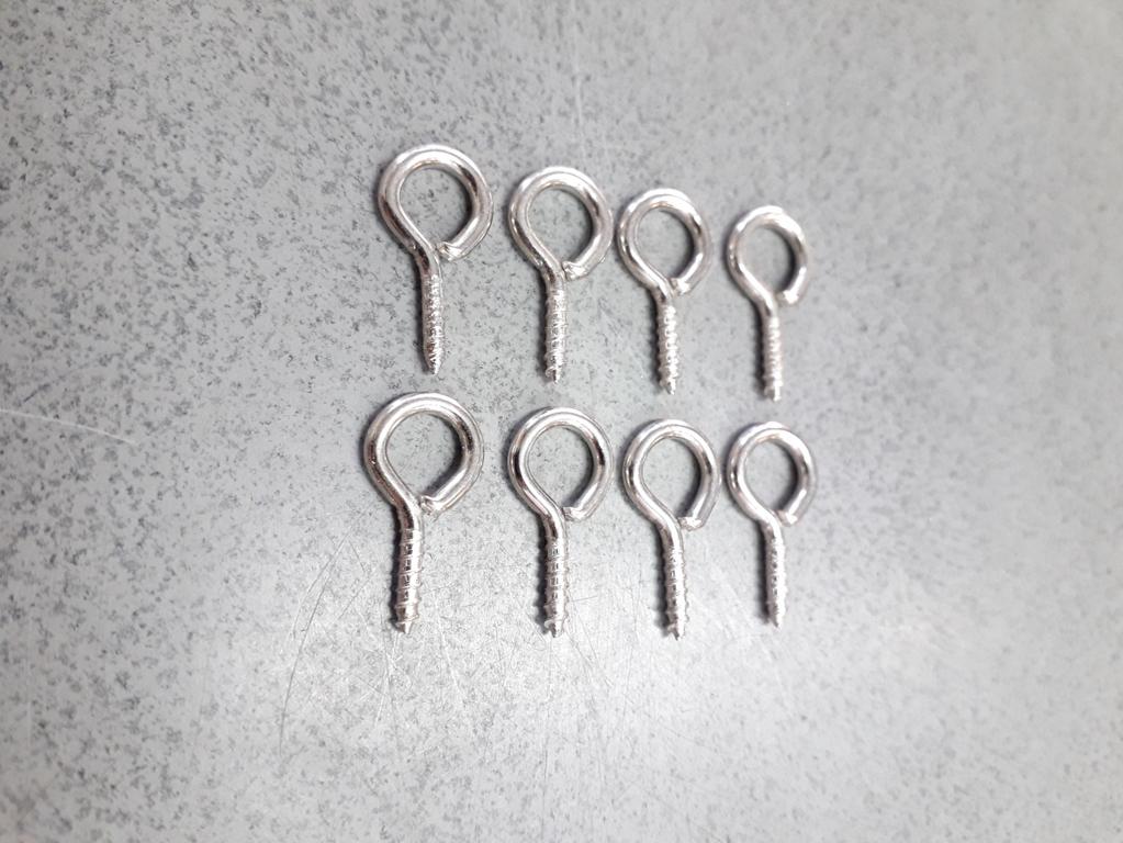 ตะขอแขวนม่าน ตัวเมีย (ห่อเล็ก)