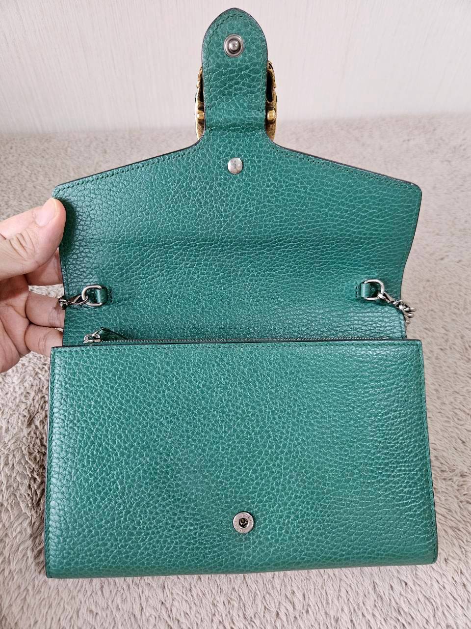 Gucci Dionysus Woc Crystal สีเขียว