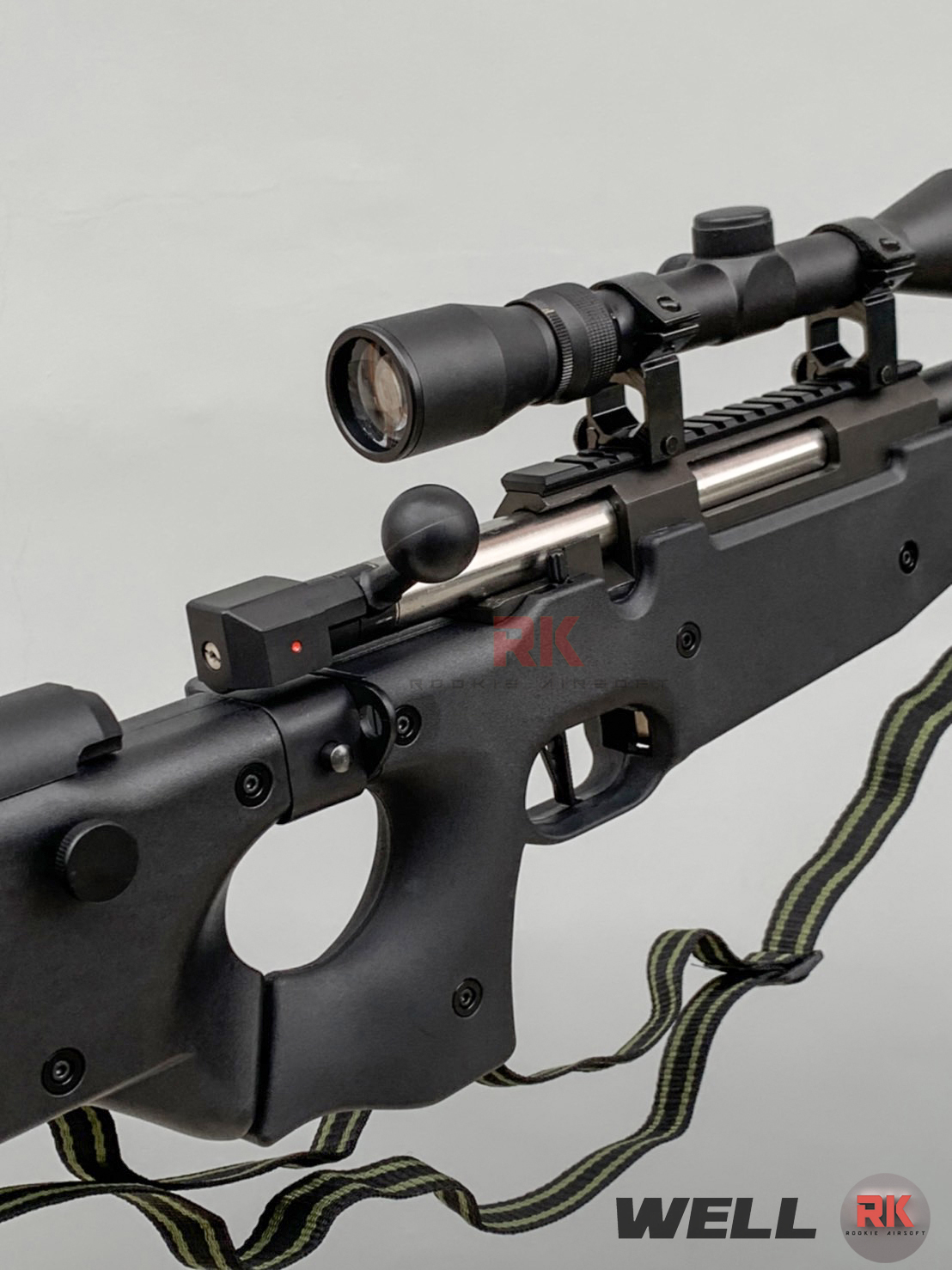 WELL MB08 Upgraded Version Sniper Rifle (Black)