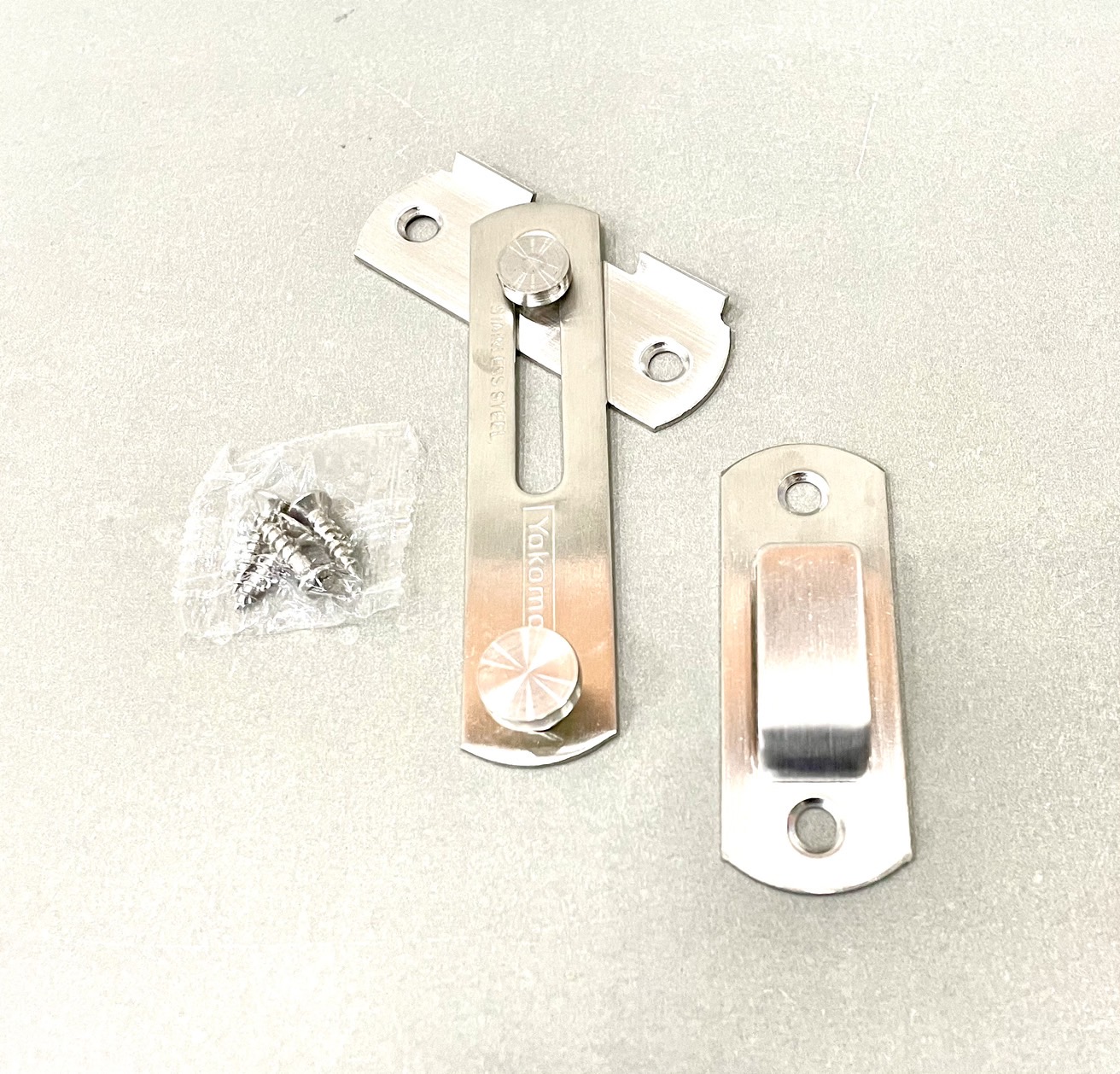 กลอนสับห้องน้ำ 4" รุ่นสับหมุด Yokomo