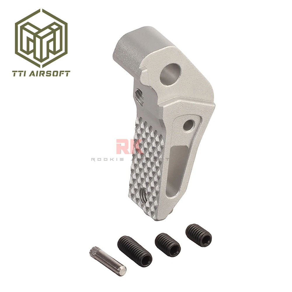 TTI Airsoft Tactical Adjustable Trigger for G-Series (Silver)