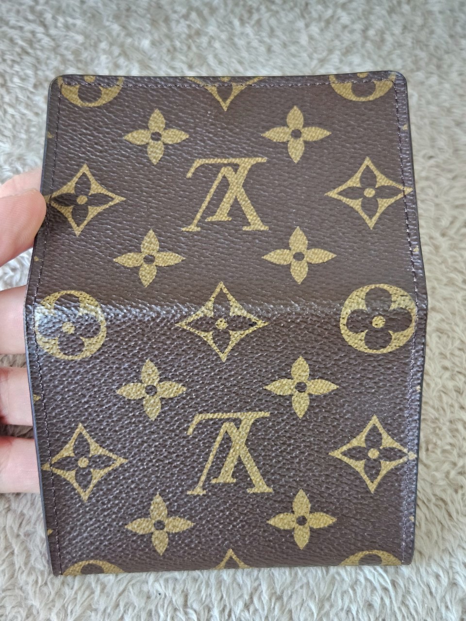 LV Envelope Carte De Visite Microchip