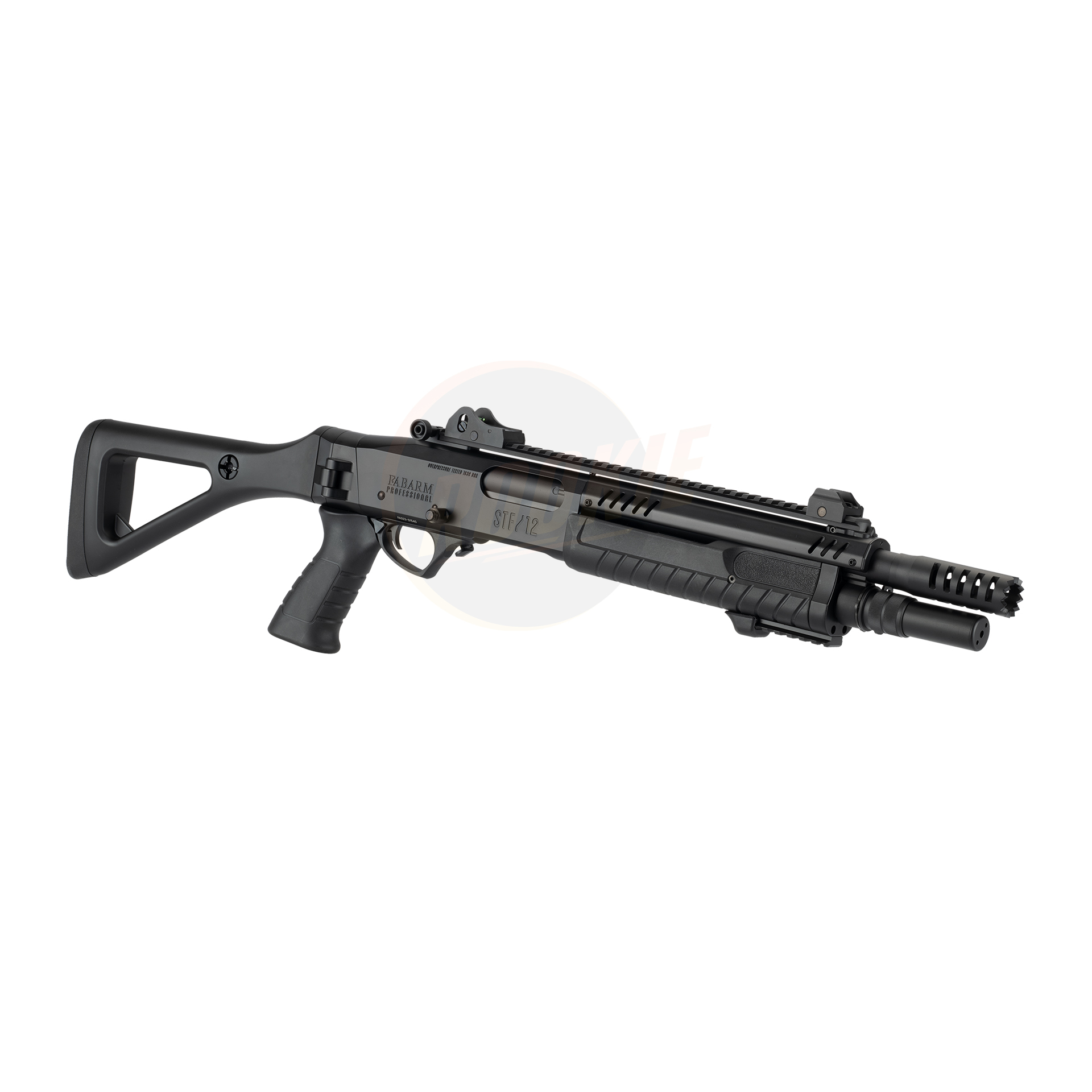 BO FABARM STF/12 Compact 11" Gas Pump Action Shotgun (Black)