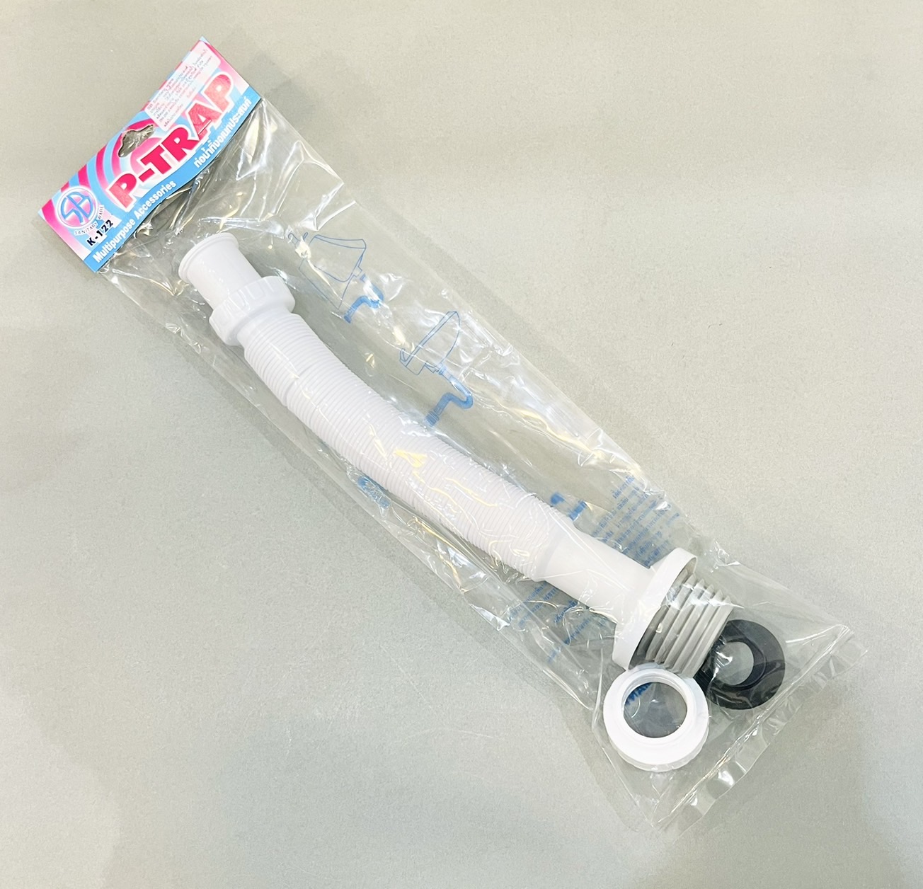 ท่อน้ำทิ้งสายอ่อนพีวีซี K122