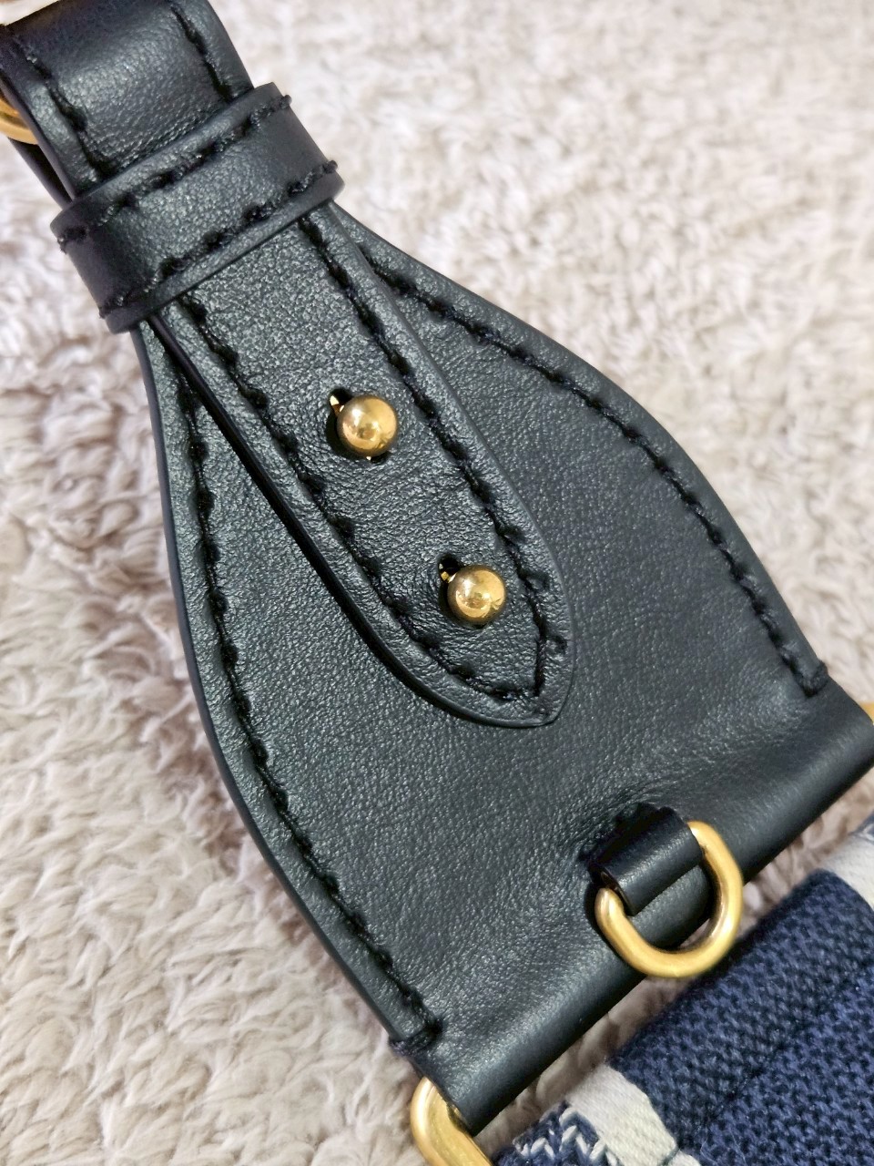 Dior Strap สีน้ำเงิน