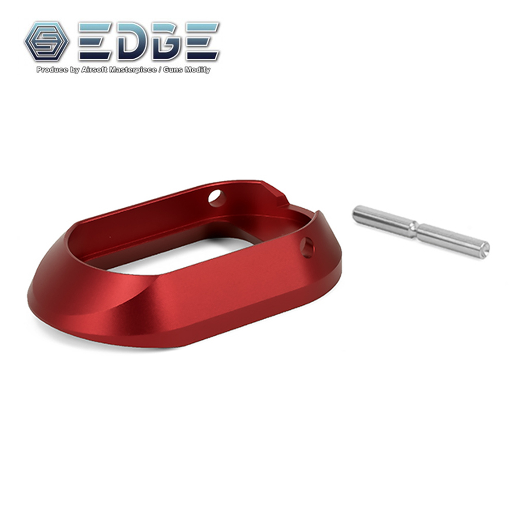 EDGE Standard Aluminum Magwell for Hi-CAPA (Red)