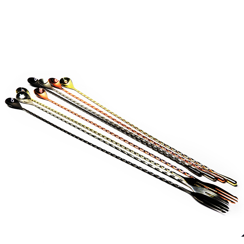 ช้อนบาร์ ยาว 30 cm. ปลายด้ามเป็นที่ผสม 1630-011