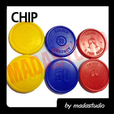 เหรียญชิพนูน/เหรียญชิพทอง