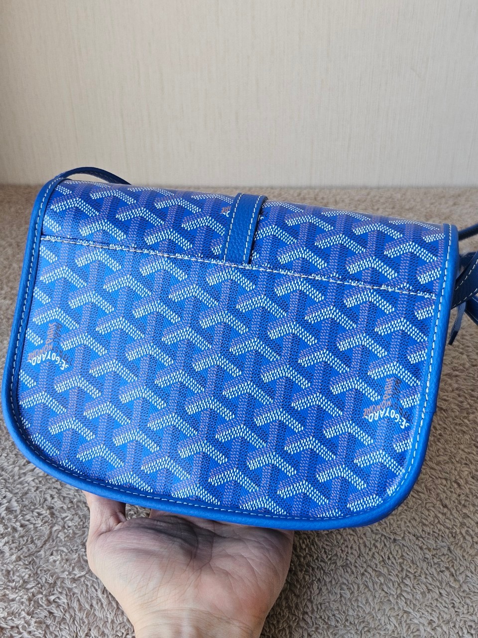 Goyard Belvedere PM sky blue