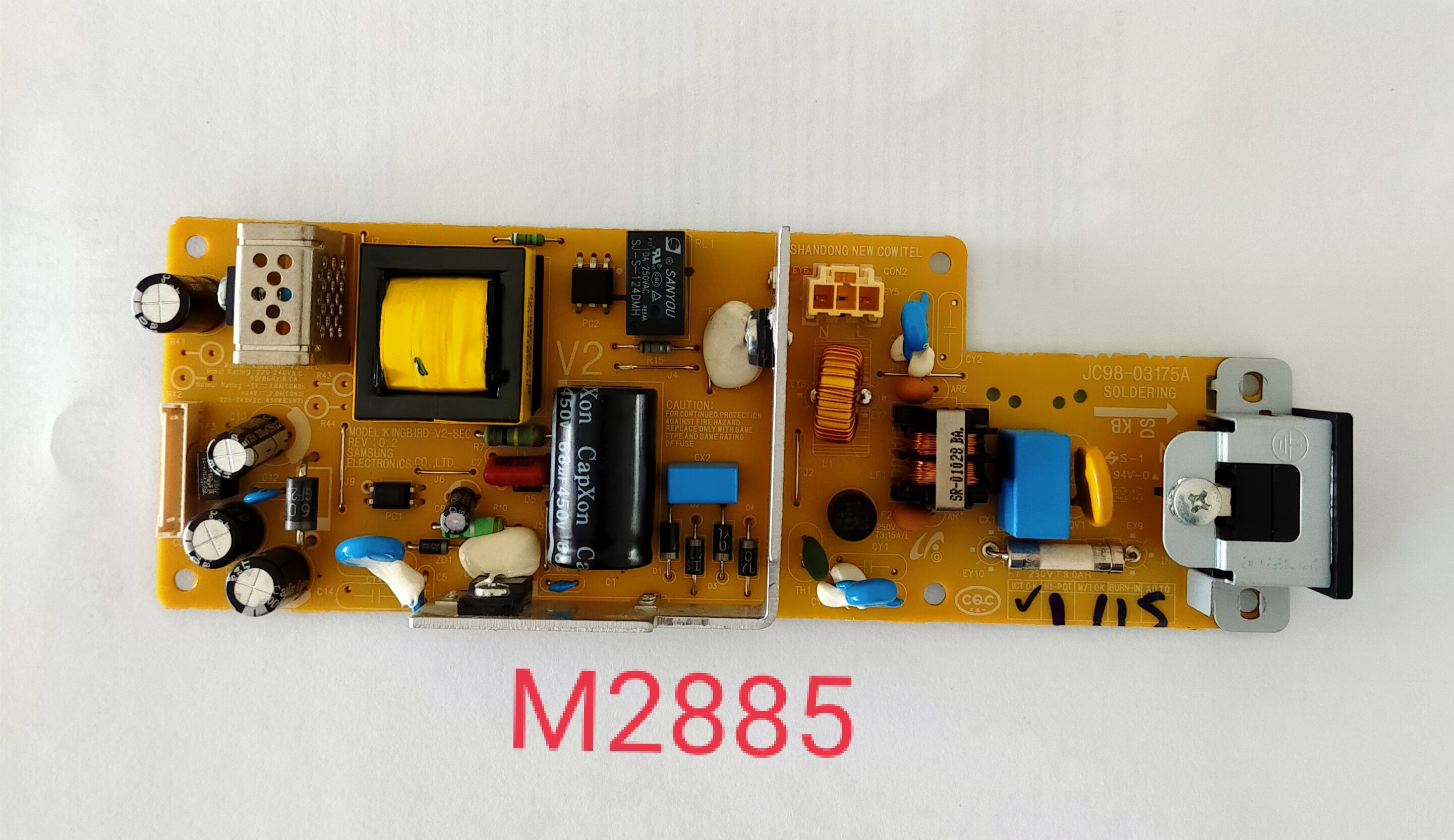 Power Supply Samsung M2835 M2875 M2885fw มือสอง