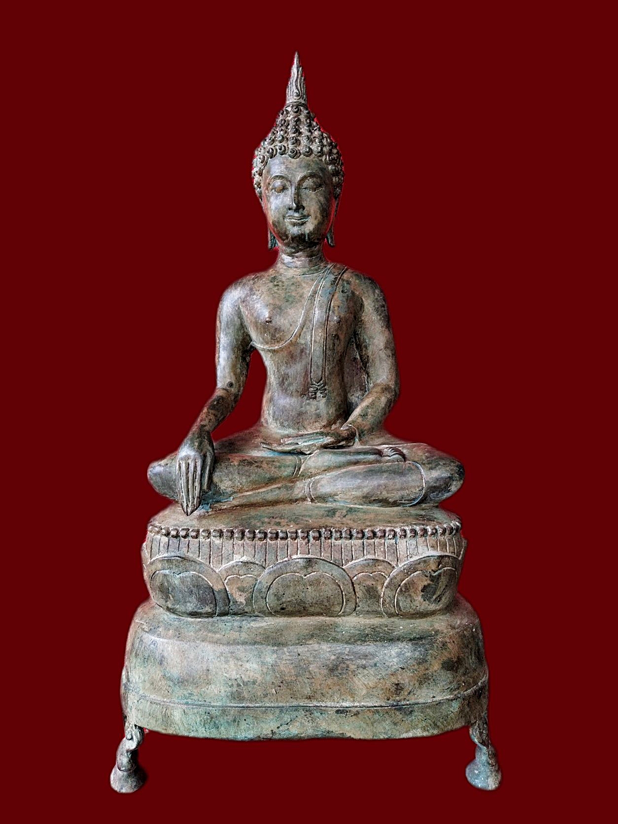 พระสุโขทัย ฐานสูง ความสูง29นิ้ว