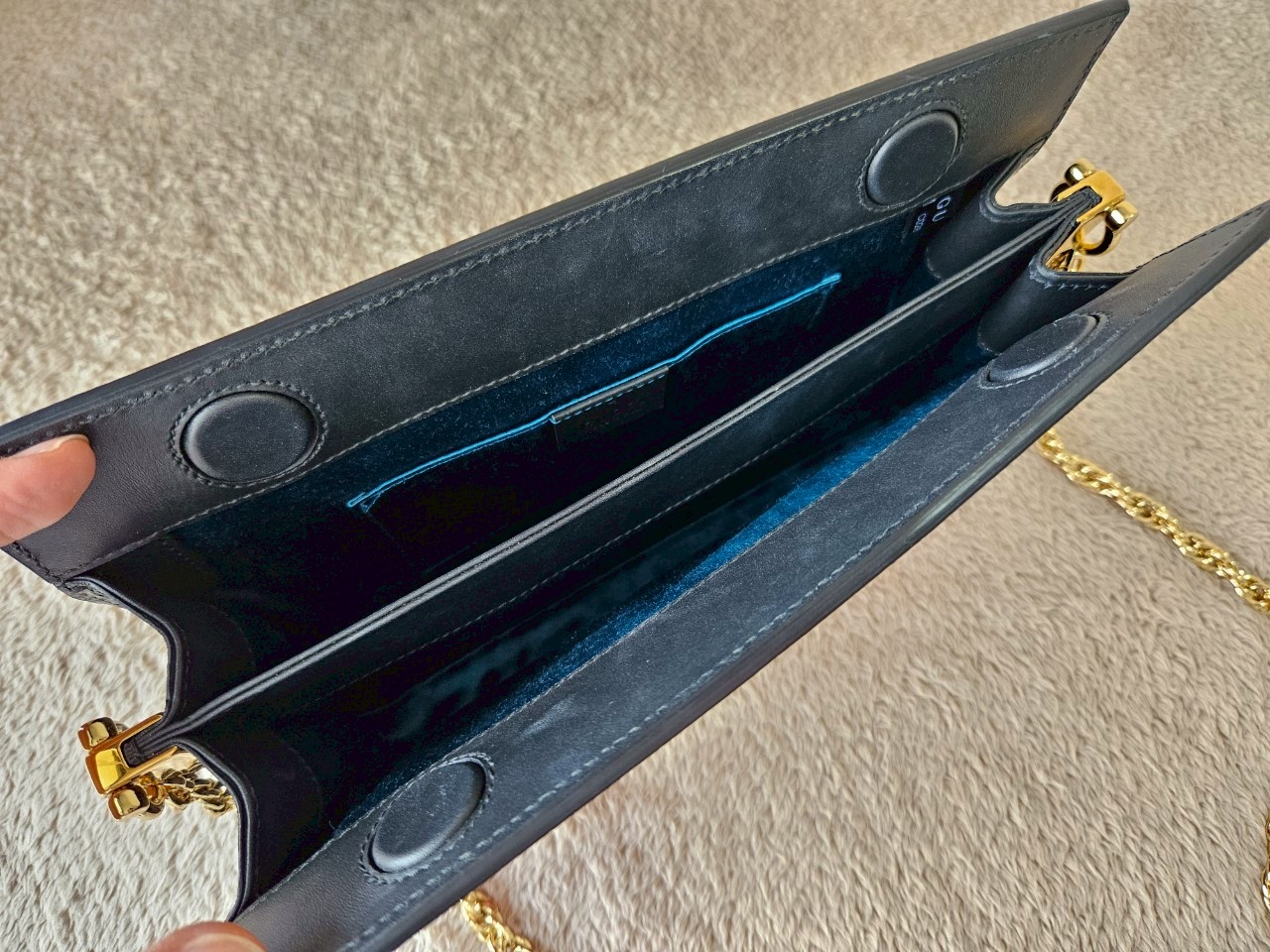 Gucci 503877 Ophidia Red Suede Chain Shoulder Bag