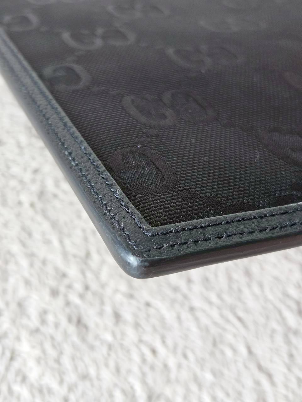 Gucci Off The Grid Leather Clutch Black