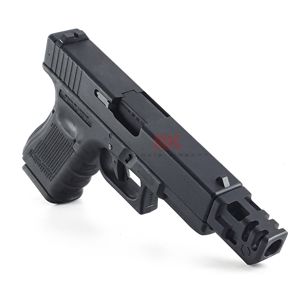 Strike Industries Mass Driver Compensator with Outer Barrel for WE G19 Gen3 / Gen4