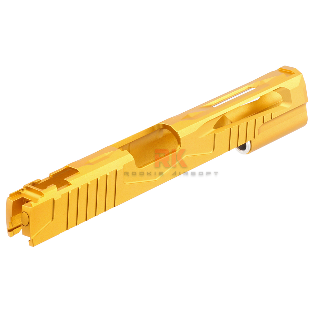 Bomber Battle Aluminum Standard Slide for Marui Hi-CAPA 5.1 / 1911 - Gold