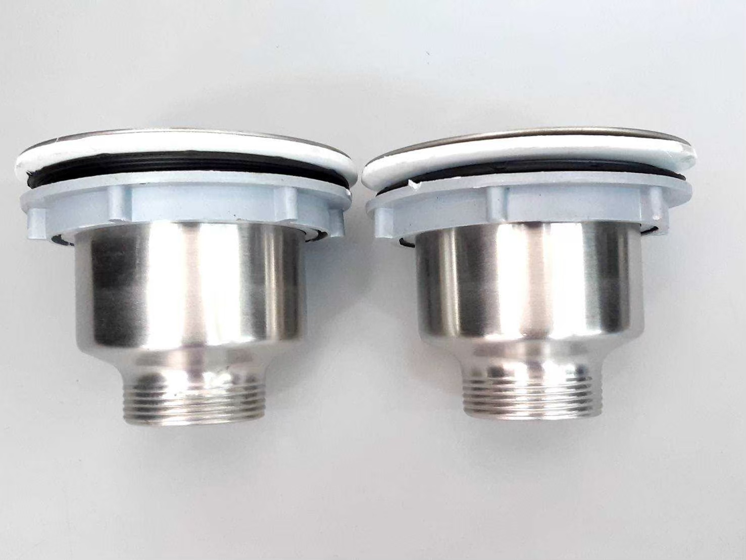 ท่อน้ำทิ้งพร้อมสะดืออ่าง 2หลุม #8868