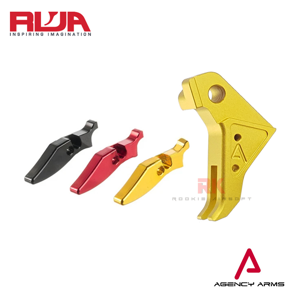 RWA Agency Arms Trigger for Marui / WE / Umarex G17 (Gold)