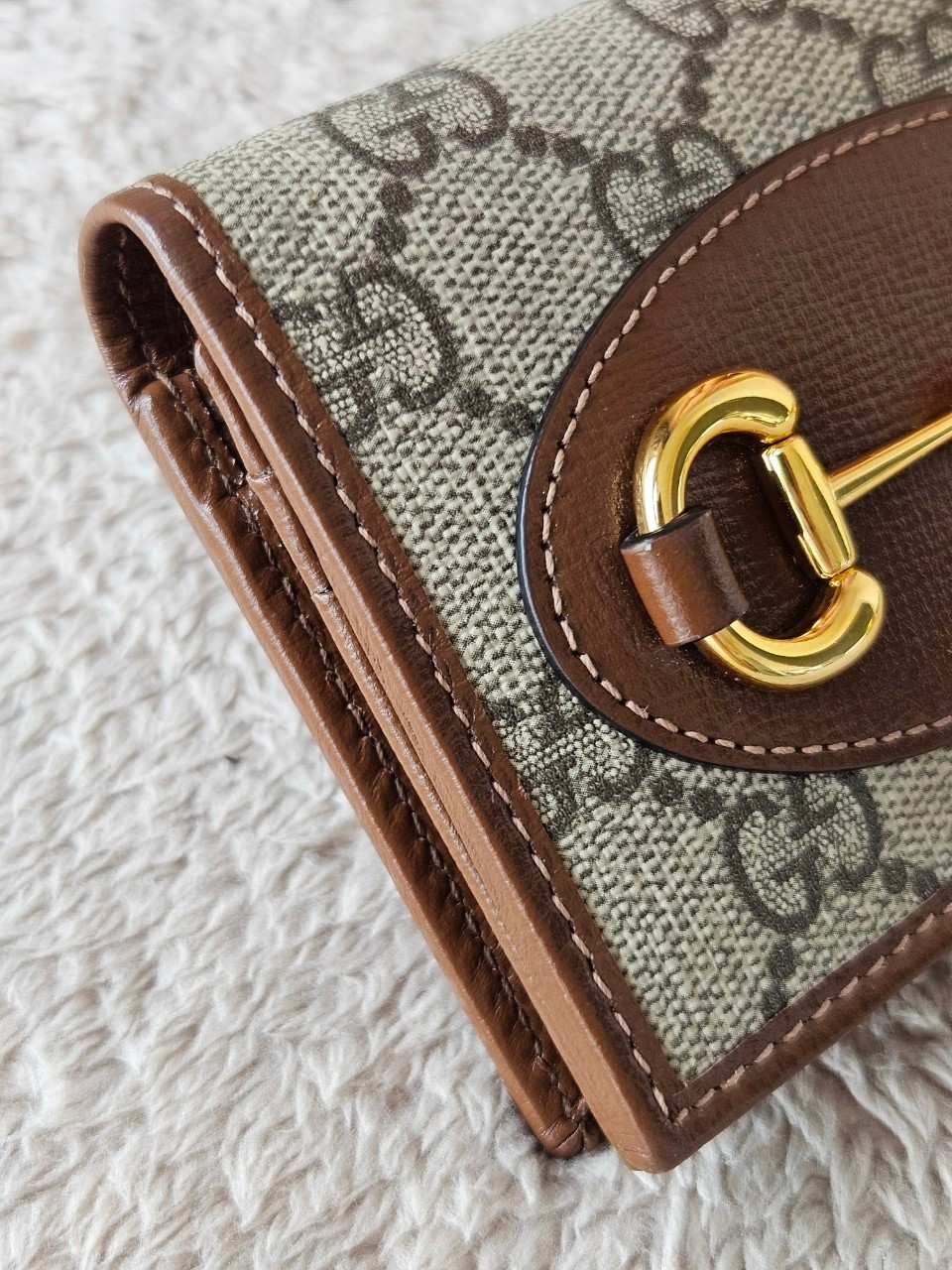 Gucci Horsebit Card Case Wallet