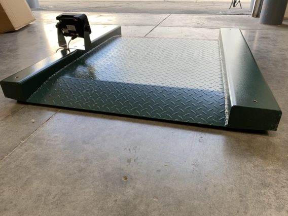 GALAXY เครื่องชั่งวางพื้นพร้อมทางขึ้น Ramp Scale