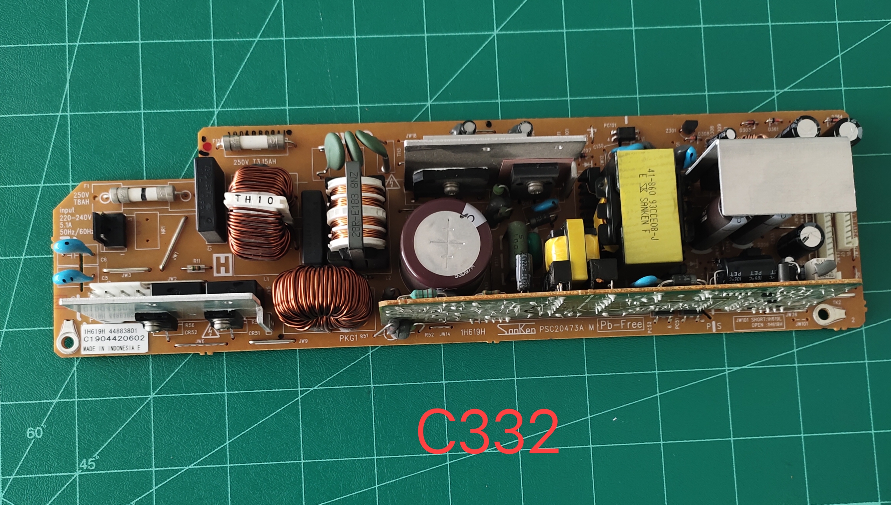 Power Supply OKI C332 มือสอง