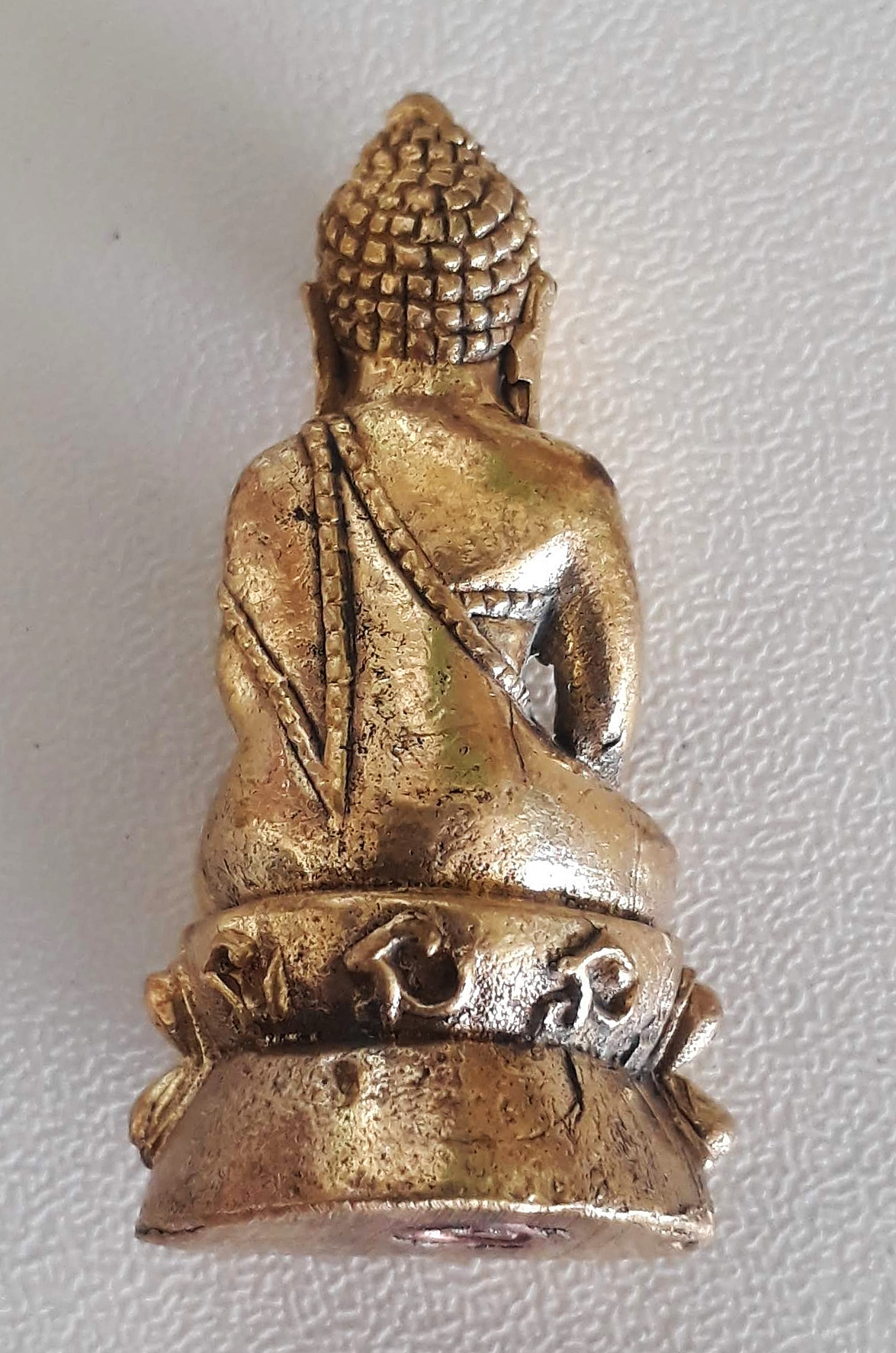 พระกริ่ง หลังตัวนะ พิมพ์กลาง วัดสุทัศน์ (ทองเหลือง) ปี36