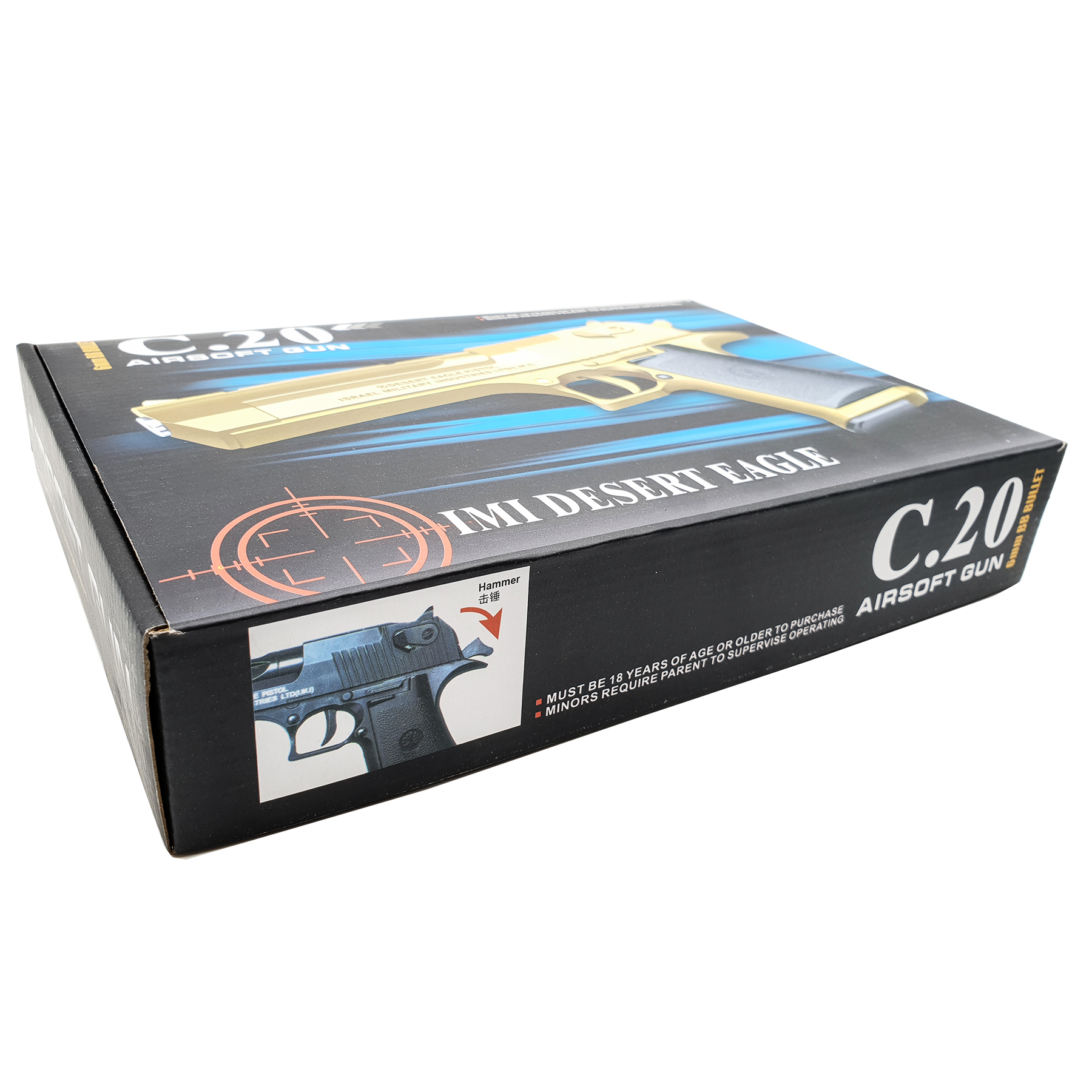 C20 Desert Eagle .50 AE - ปืนอัดลมสปริง (Spring Power)