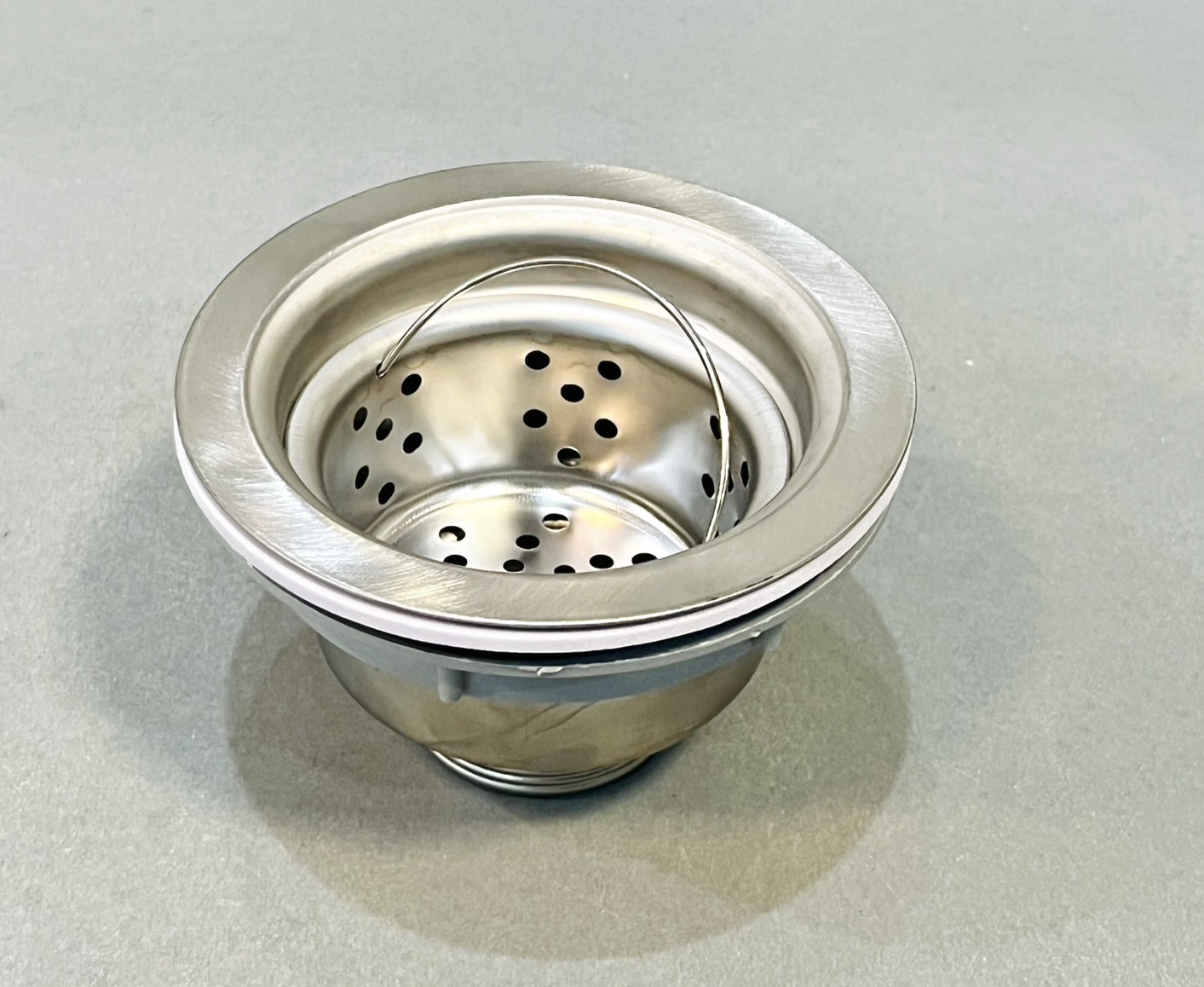 สะดืออ่างซิงค์ล้างจาน 1 หลุม สแตนเลส GG (พร้อมตะกร้า)