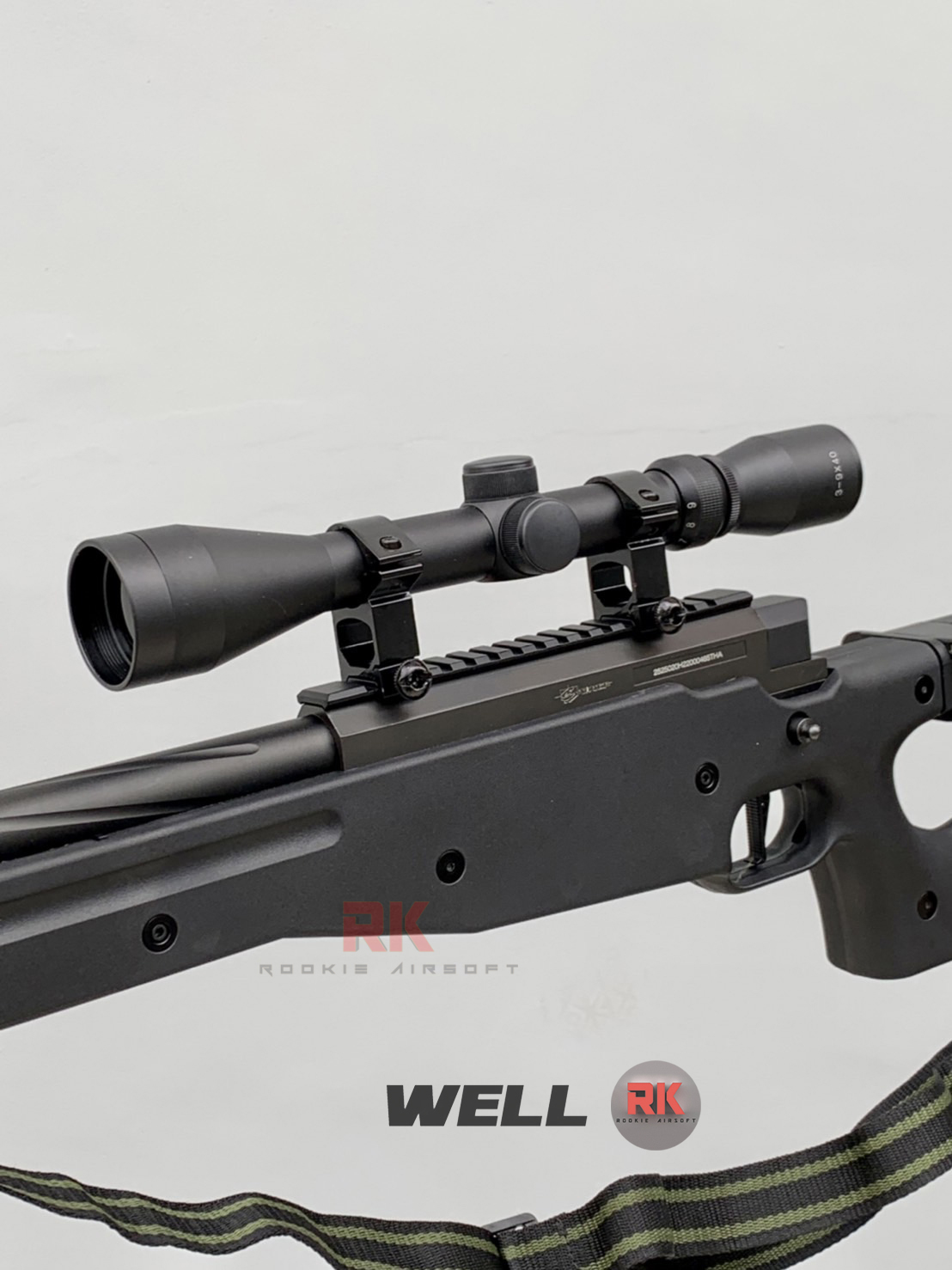 WELL MB08 Upgraded Version Sniper Rifle (Black)