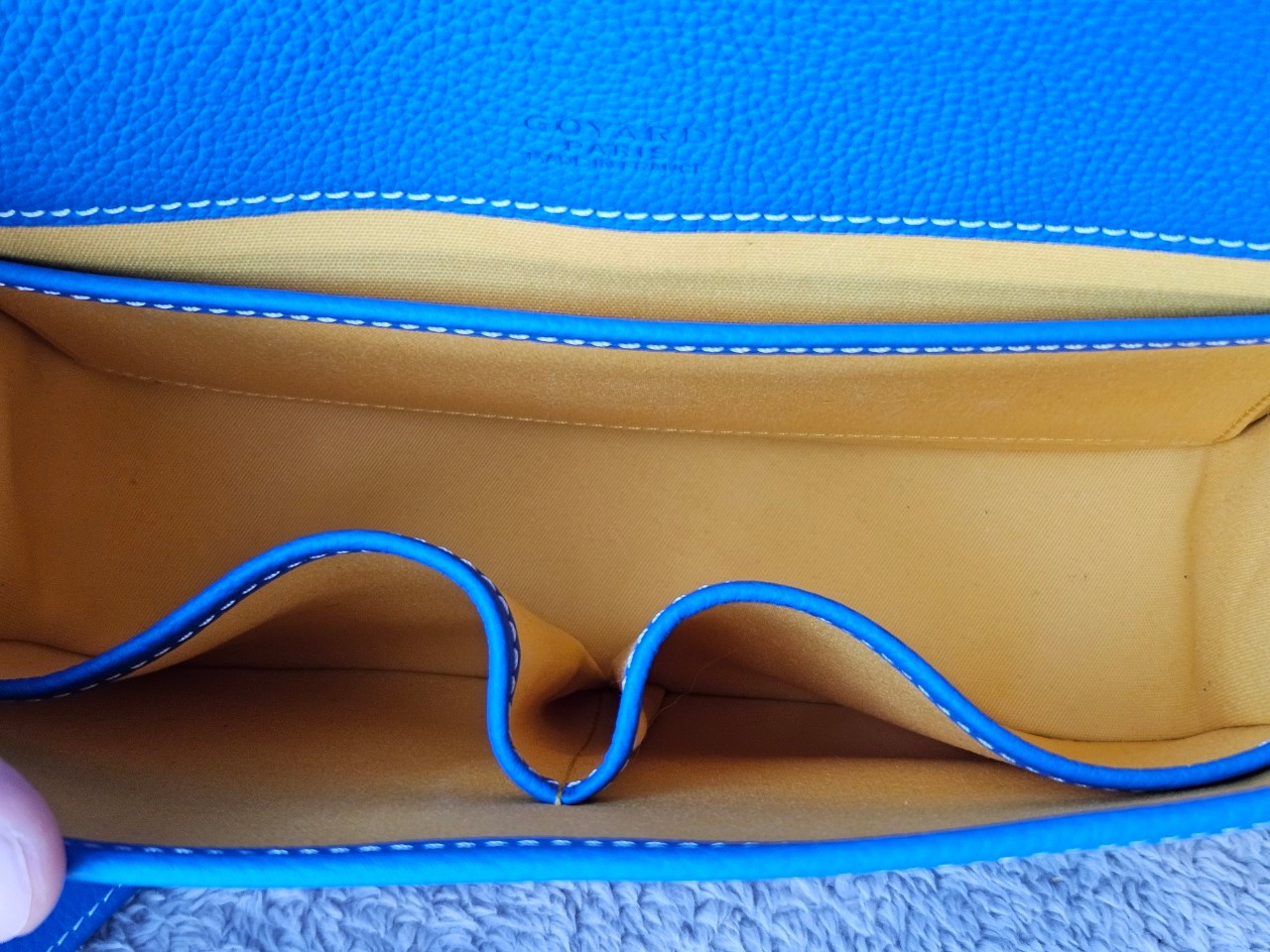 Goyard Belvedere PM sky blue