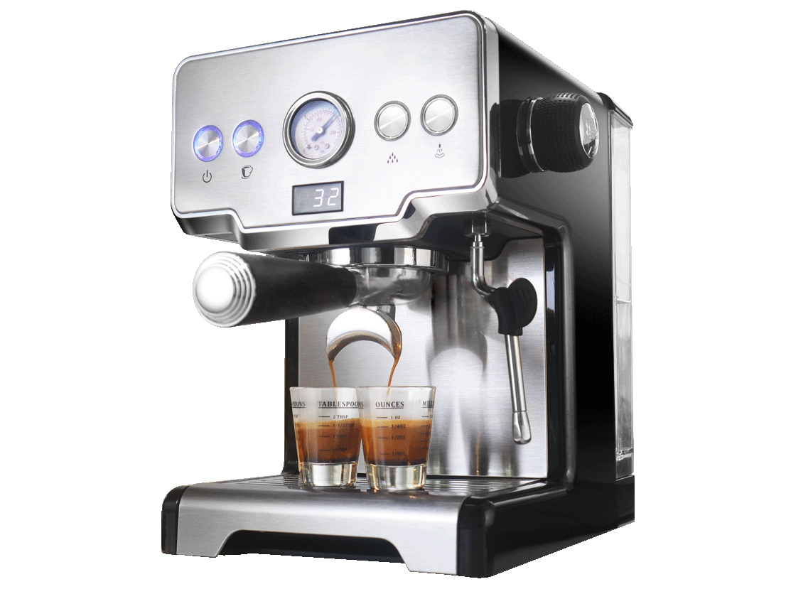 Italian Simi-Automatic coffee machine 1450W with steam