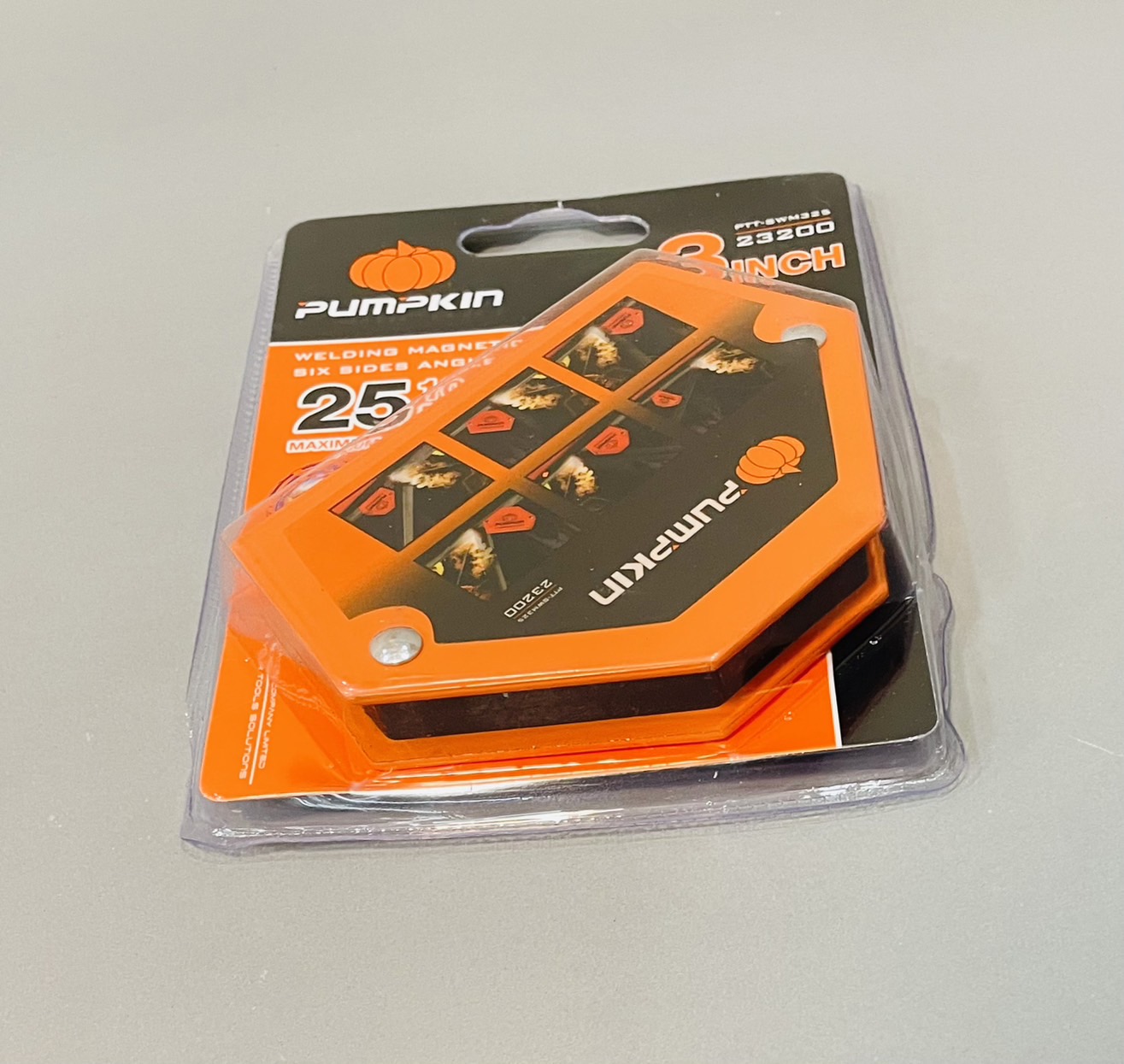 แม่เหล็กจับฉาก หกเหลี่ยม 3" Sumo / พัมคิน