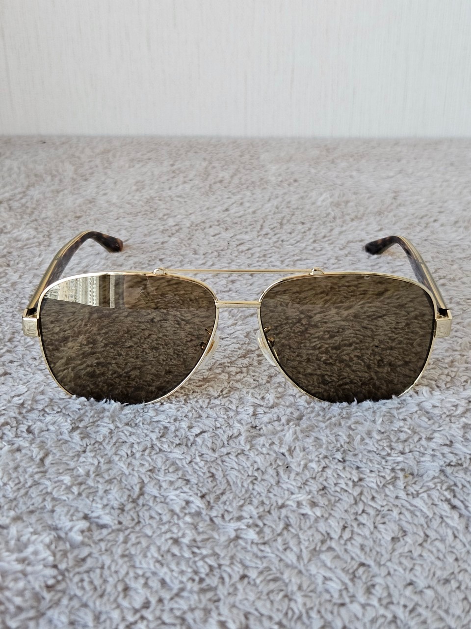 Gucci GG0528S Men's Aviator Sunglasses